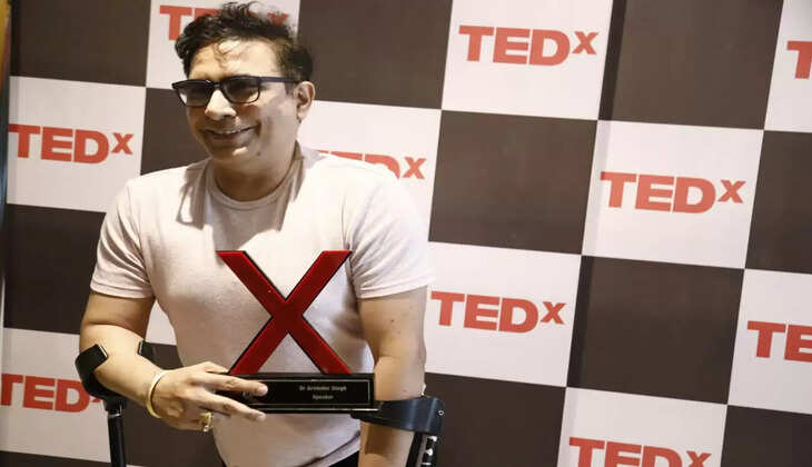 Dr Arvinder Singh TEDx Speaker Mumbai Parel, Dr Arvinder Singh becomes an International Speaker, Dr Arvinder Singh and Beauty Cosmetology Training