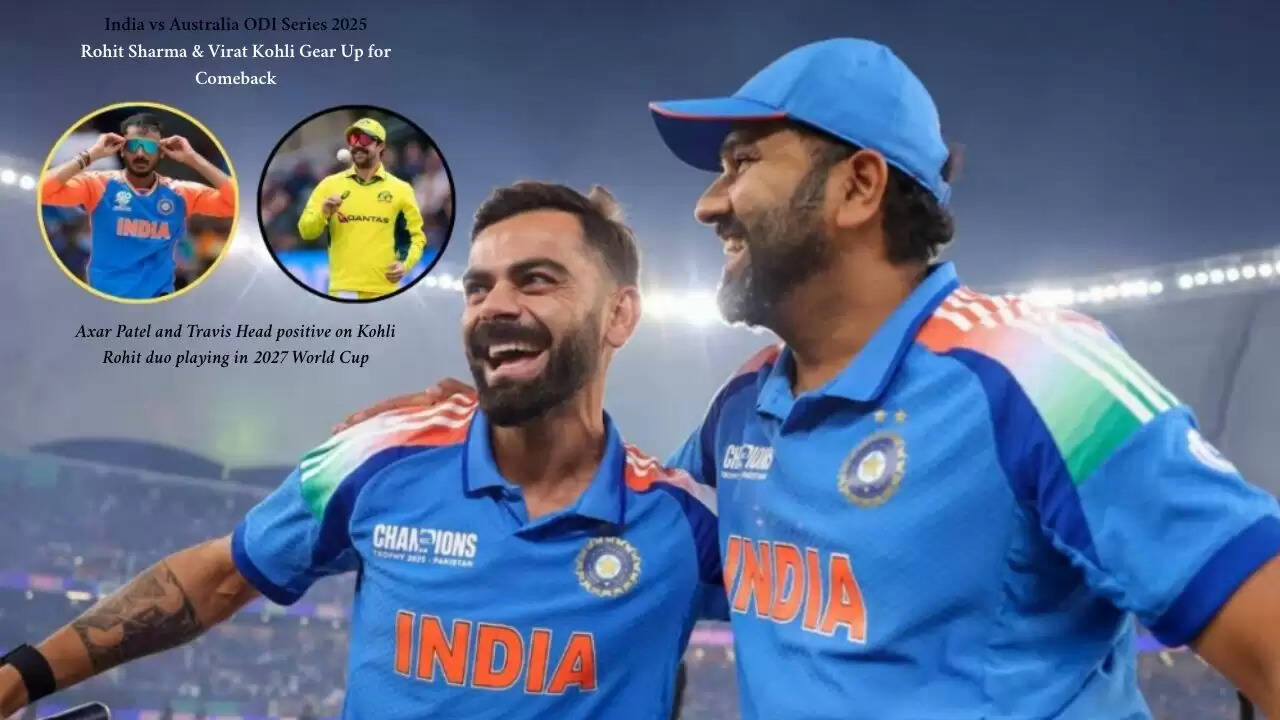 India vs Australia ODI Series 2025 Rohit Sharma & Virat Kohli Gear Up for Comeback