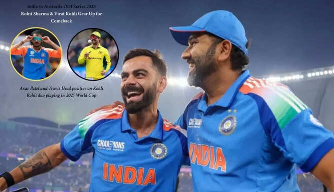 India vs Australia ODI Series 2025 Rohit Sharma & Virat Kohli Gear Up for Comeback