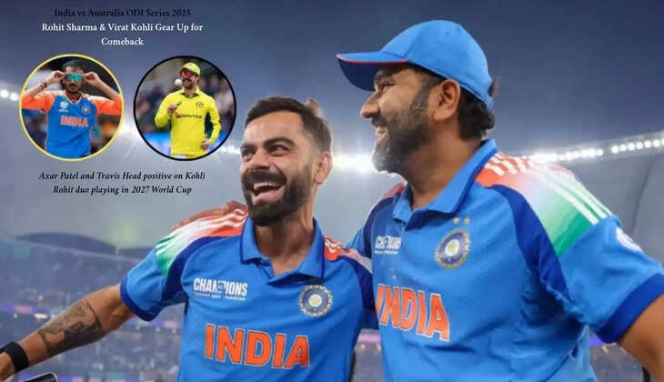 India vs Australia ODI Series 2025 Rohit Sharma & Virat Kohli Gear Up for Comeback