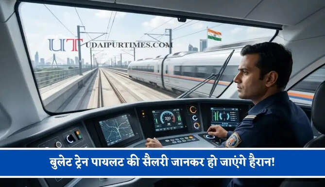 बुलेट ट्रेन पायलट की सैलरी जानकर हो जाएंगे हैरान! साथ ही मिलती हैं ये शानदार सुविधाएं ?&nbsp;