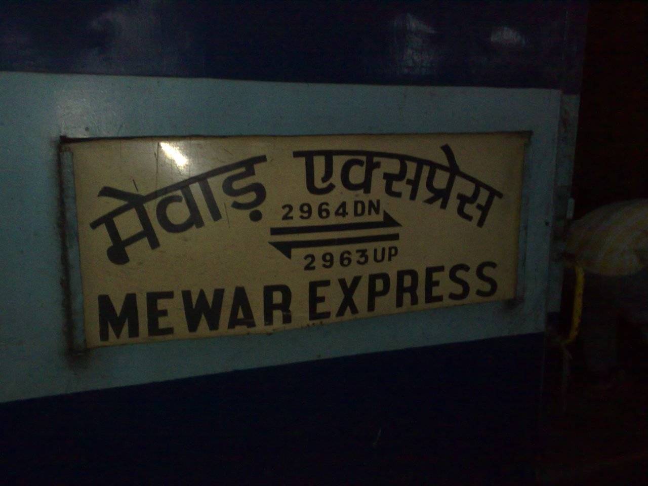 Schedule change for Mewar Express requested by MP CP Joshi