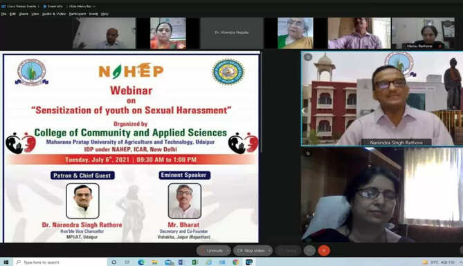 webinar on sexual harrasement