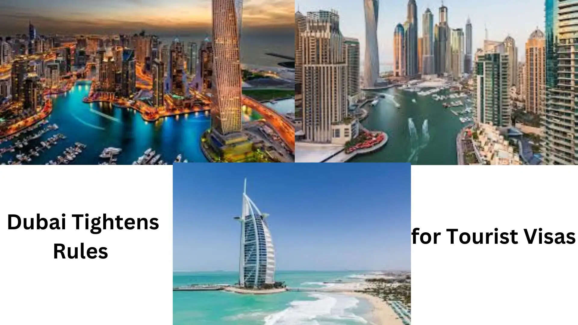 Dubai Tourists Visa