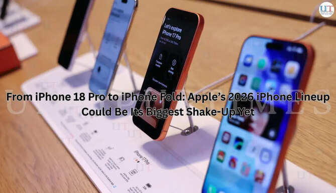 From iPhone 18 Pro to iPhone Fold: Apple&rsquo;s 2026 iPhone Lineup Could Be Its Biggest Shake-Up Yet Tech News from UdaipurTimes