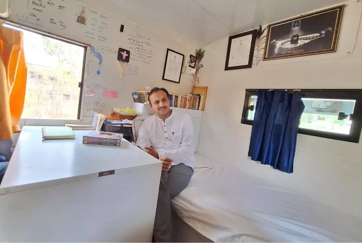 Solar Gandhi Professor Chetan Singh Solanki in Udaipur