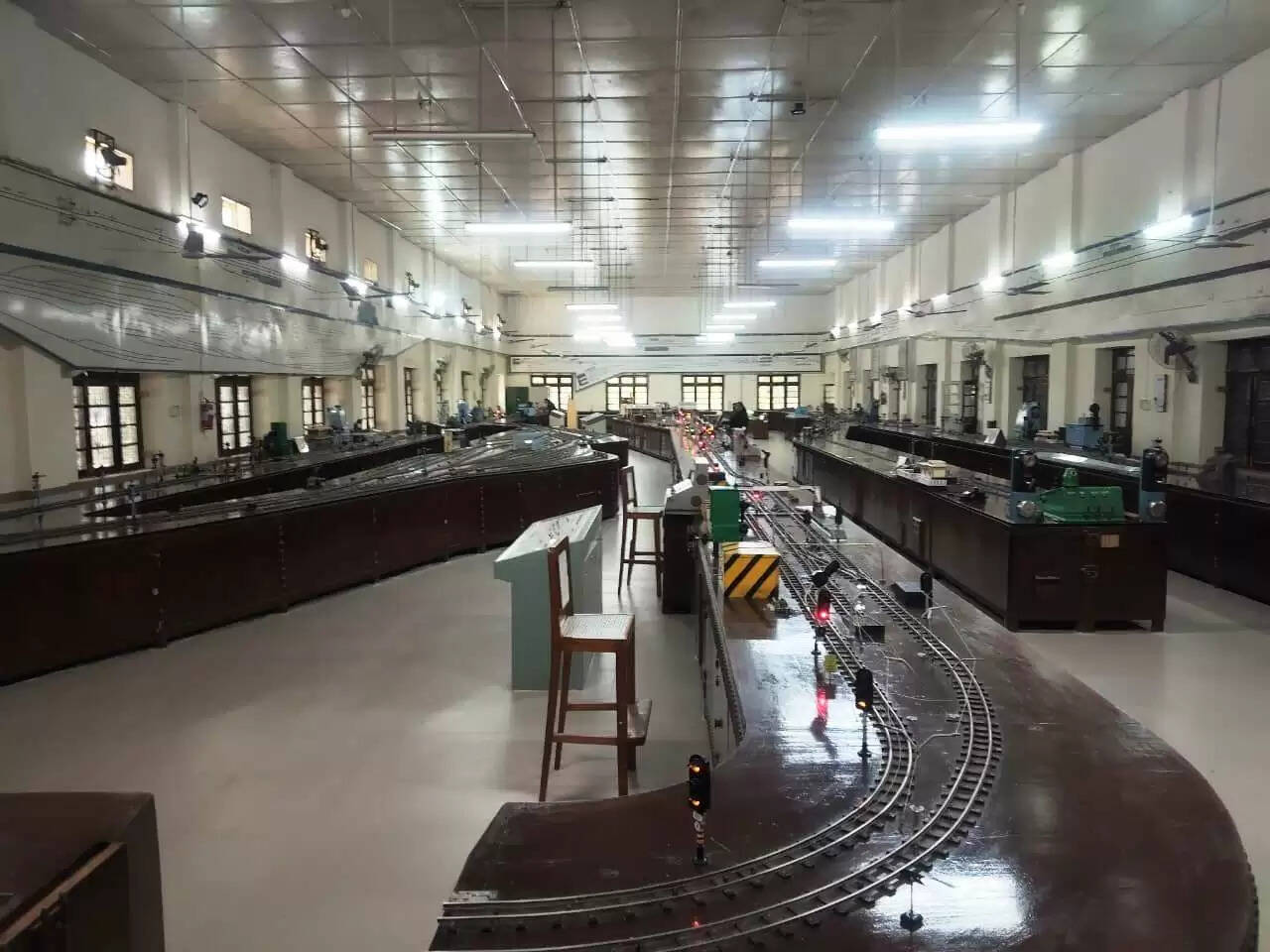 asia largest transport model room at ZRTI Udaipur