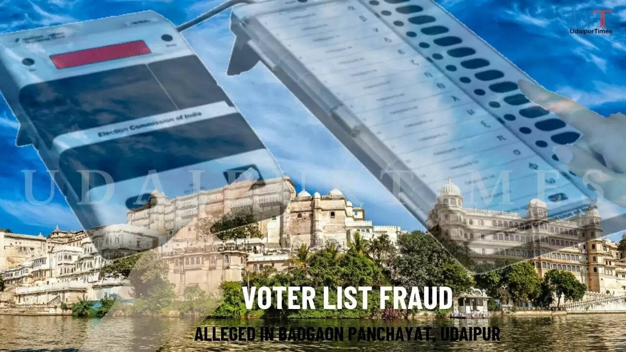 Voter List Fraud in Udaipur: Concerns have been raised over nearly 700 fake voters in Badgaon Gram Panchayat of Gogunda constituency, Udaipur. Local leaders demand physical verification of voter lists and strict action against officials responsible for election irregularities.