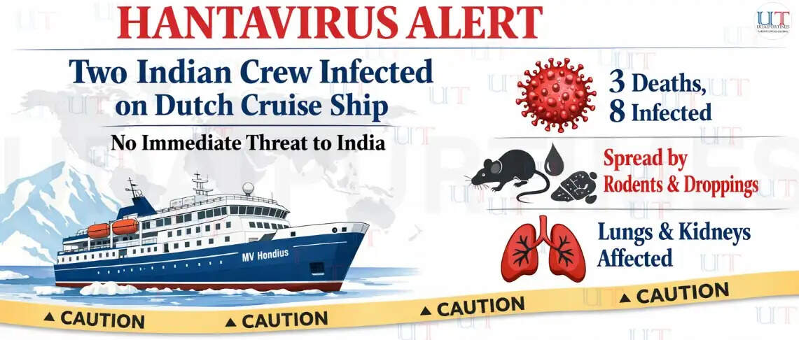 Dutch cruise ship MV Hondius linked to Hantavirus infections with health experts explaining symptoms and spread.
