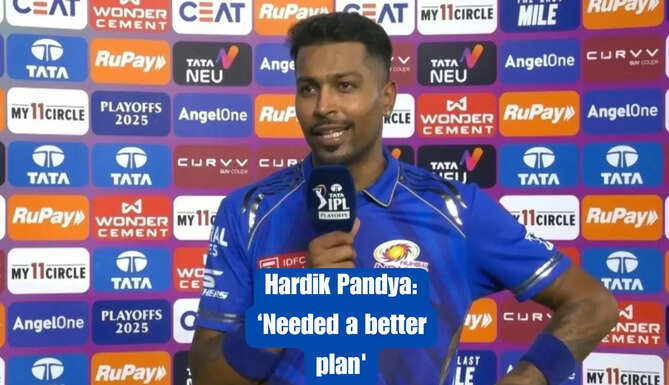Hardik Pandya, PBKS vs MI, IPL 2025, Mumbai Indians, IPL Exit, Pandya Statement, IPL Post Match, MI Captaincy