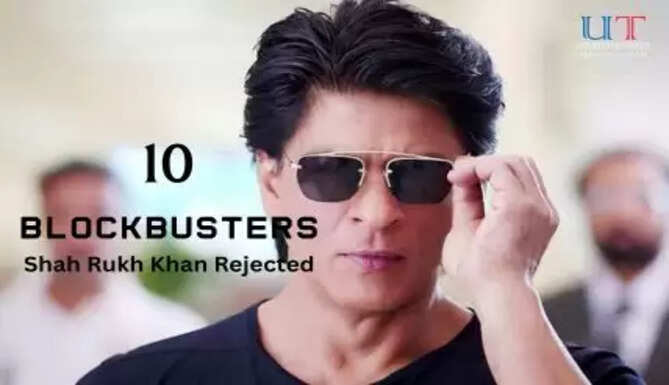 10 Blockbusters&nbsp;Shah Rukh Khan Rejected: The Movies He Said 'No' To, That Became Superhits