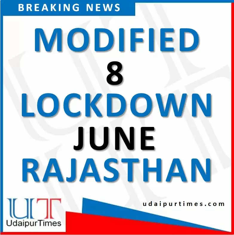 modified lockdown in rajasthan, fatehsagar open from tomorrow, lockdown opens in udaipur