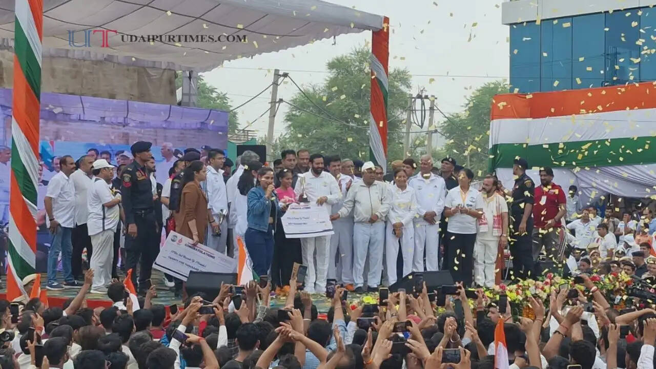 हरियाणा में नशे के खिलाफ हुई हॉफ मैराथन में CM सैनी ने लिया भाग