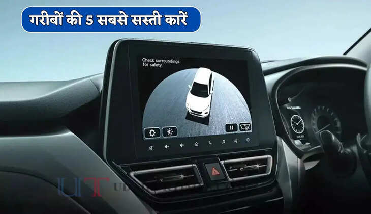 गरीबों की 5 सबसे सस्ती कारें, 360-डिग्री कैमरे के साथ मिलेंगे ये खास फीचर्स