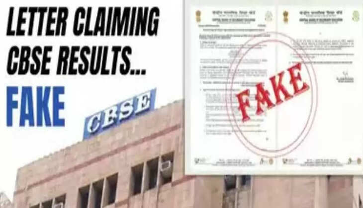 CBSE fake letter
