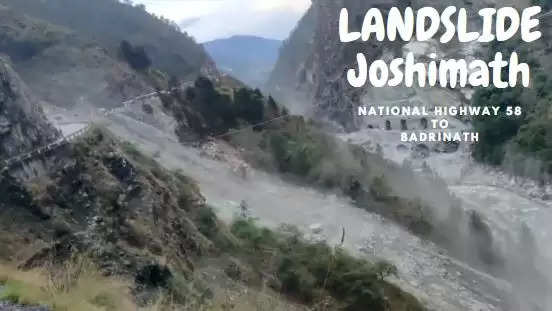 Landslide Badrinath Joshimath Helang Udaipur Pilgrims