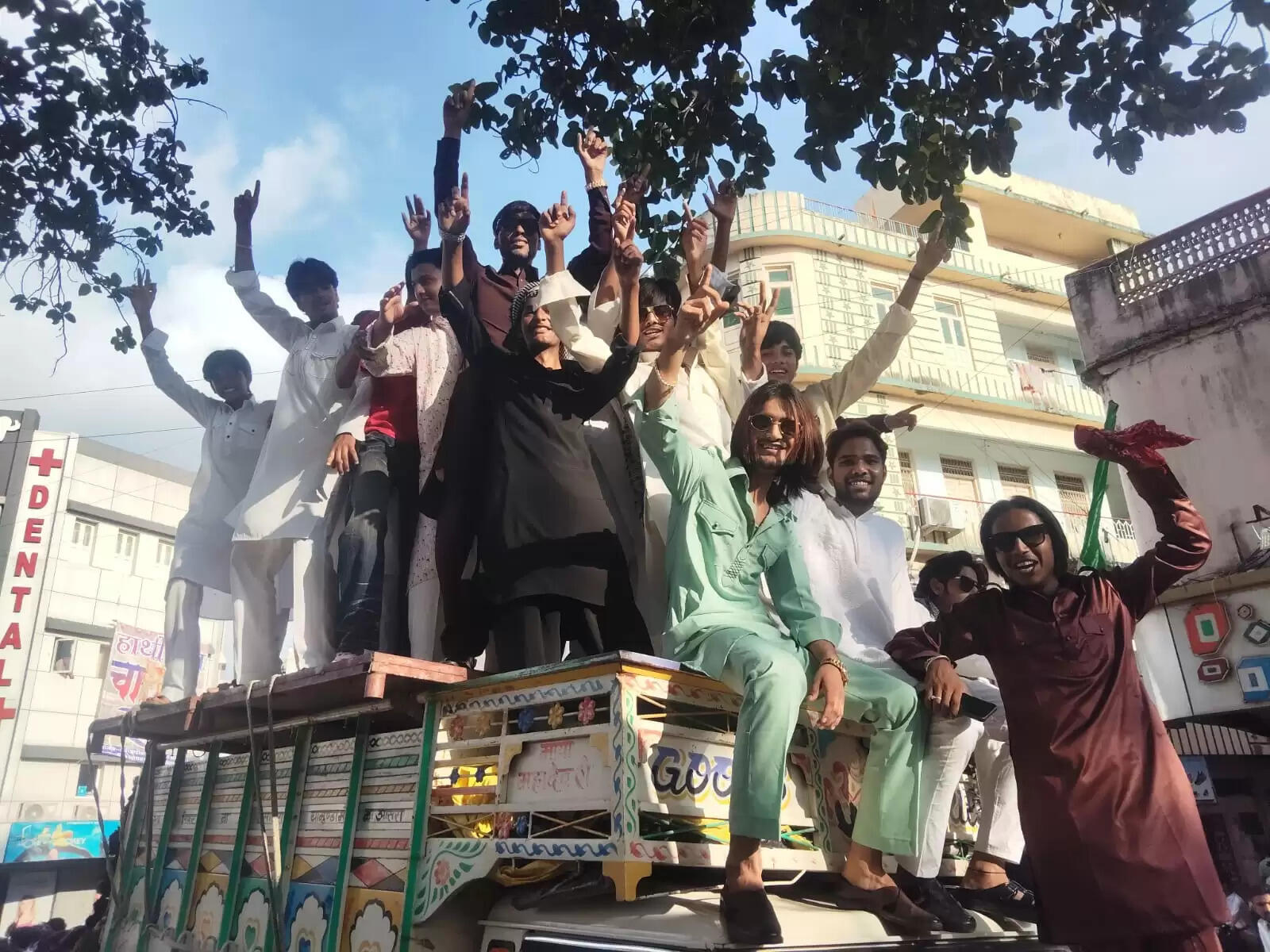 Eid Milad Un Nabi procession in Udaipur