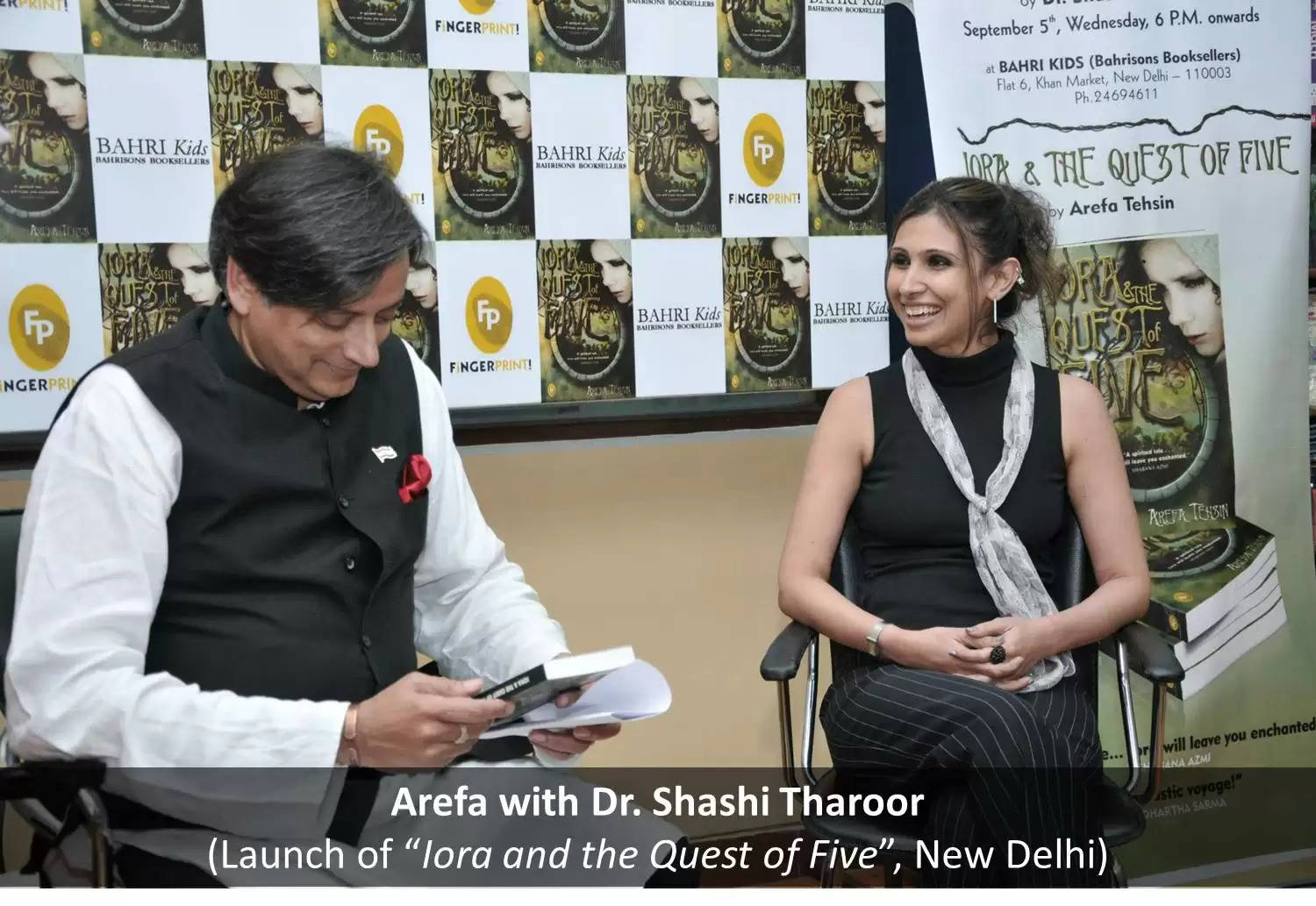Iora and The Quest of Five Arefa Tehsin Dr Shashi Tharoor People of Udaipur Authors of Udaipur