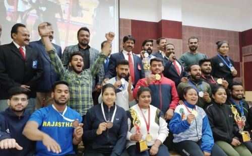 पश्चिम क्षेत्र राष्ट्रीय सीनियर पावरलिफ्टिंग में राजस्थान टीम चैंपियन