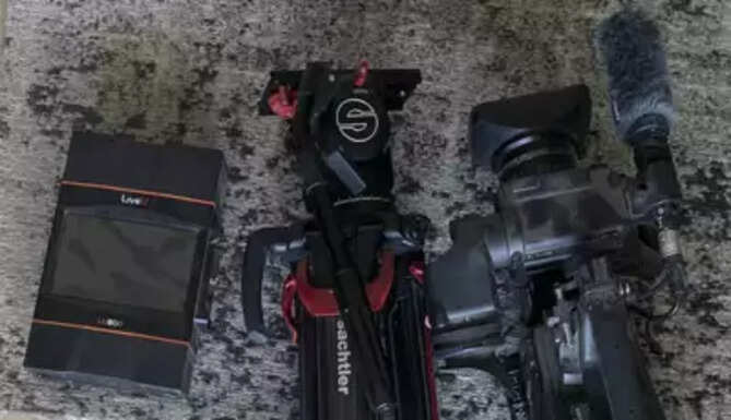 media equipment seized