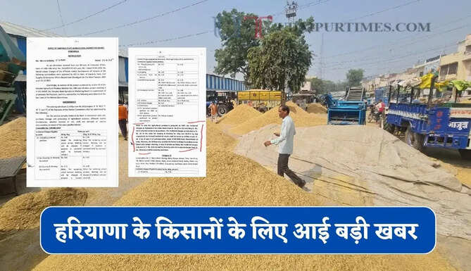 हरियाणा के किसानों को मंडी में Auction चार्ज के अलावा नहीं लगेगा कोई भी अन्य शुल्क, देखें नए निर्देश&nbsp;