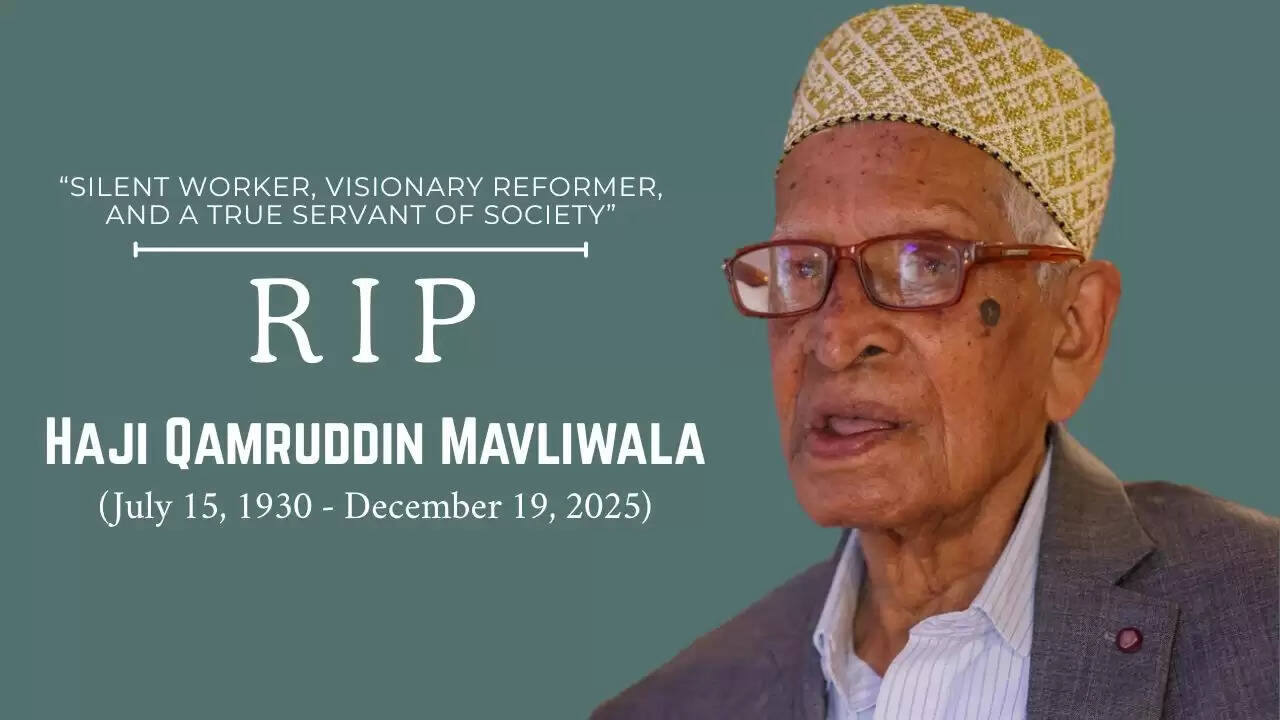 Qamruddin Bhai Mavliwala, noted Dawoodi Bohra social reformer of Udaipur