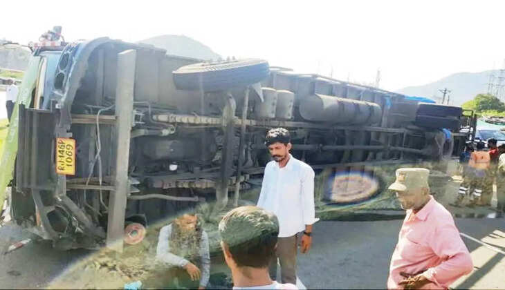 container overturn