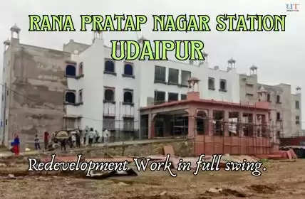 Development work in full swing at the Rana Pratap Nagar Station