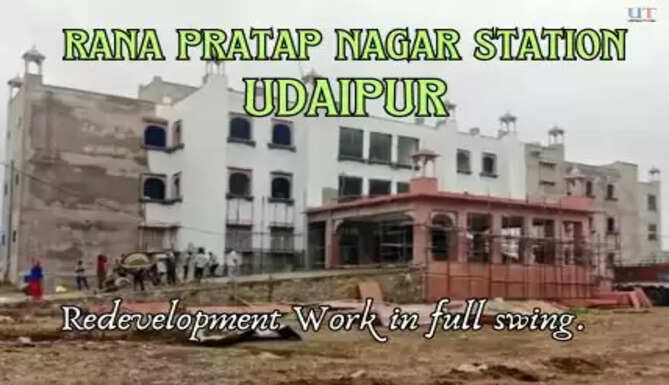 Development work in full swing at the Rana Pratap Nagar Station