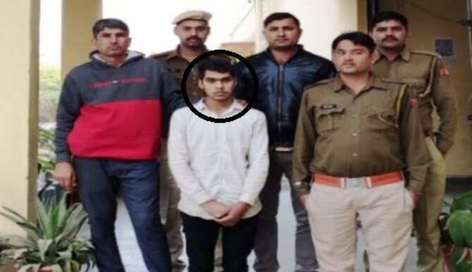 नाबालिग के साथ बलात्कार करने वाला अभियुक्त गिरफ्तार