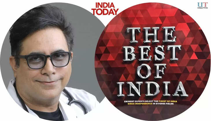 Double World Record Holder Dr Arvinder Singh of Arth Group Udaipur features in Top 100 in the India Today The Best of India 2024 edition
