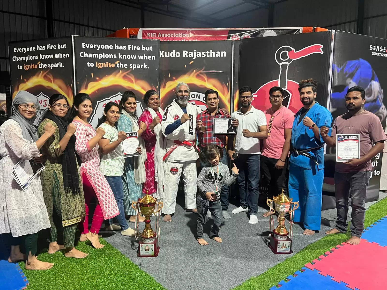 Rajasthan National Champions in Kudo 2022