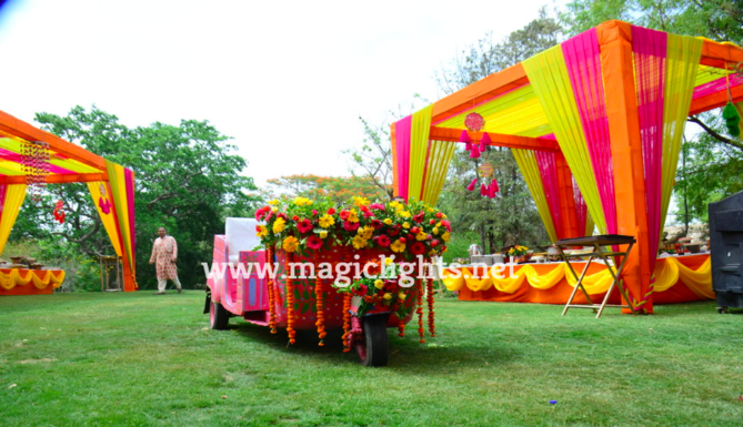 Magic Lights can now cater at your Wedding...and they have a delicious menu!
