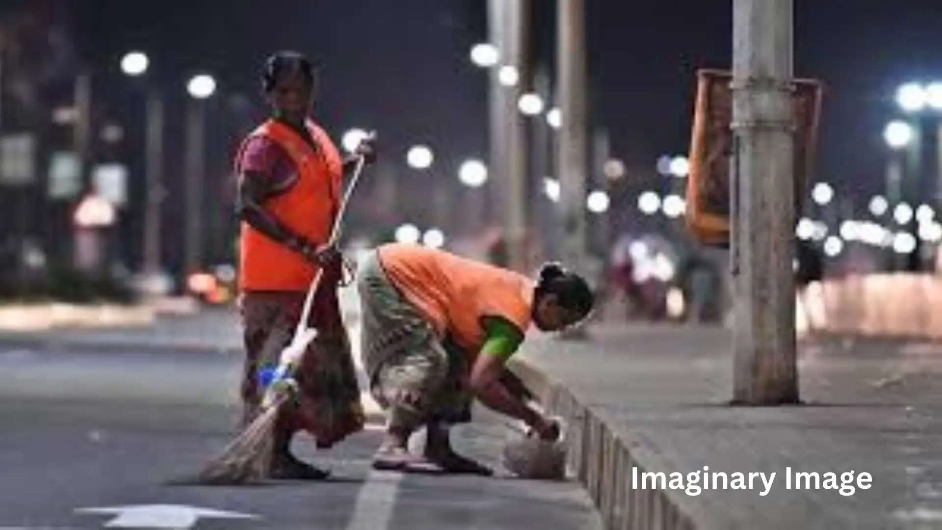 Sanitation workers