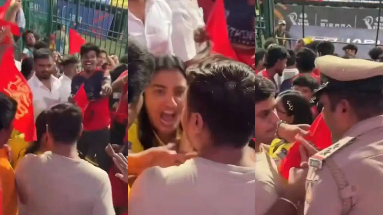 Fan Fight Erupts During RCB vs CSK IPL 2026