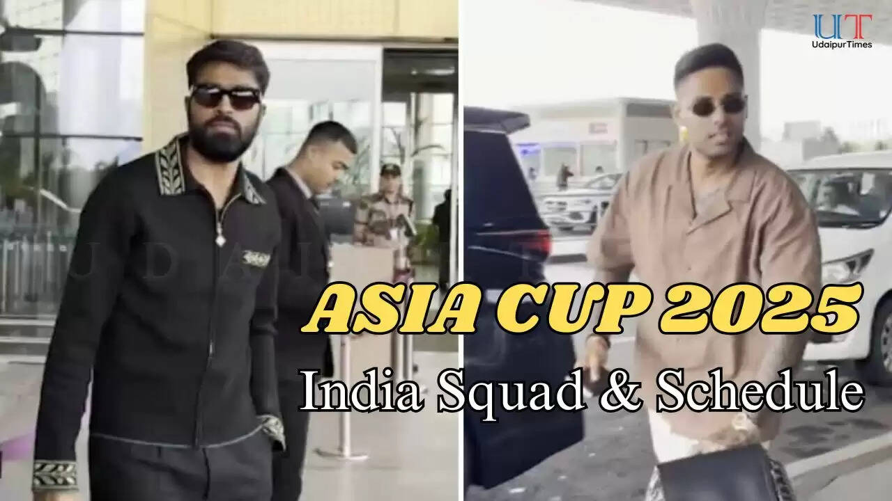 Indian cricket team led by Suryakumar Yadav arrives in Dubai for Asia Cup 2025, first match vs UAE, big clash vs Pakistan on Sept 14