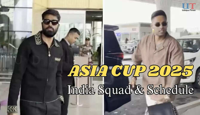 Indian cricket team led by Suryakumar Yadav arrives in Dubai for Asia Cup 2025, first match vs UAE, big clash vs Pakistan on Sept 14