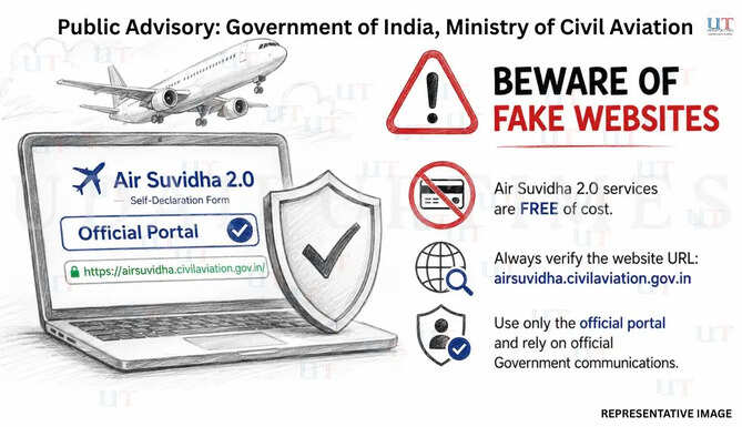 Public Advisory: Beware of Fraudulent Air Suvidha 2.0 Websites