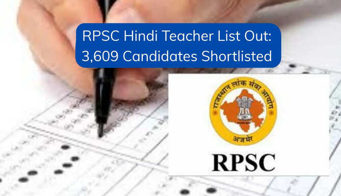 RPSC Hindi Result
