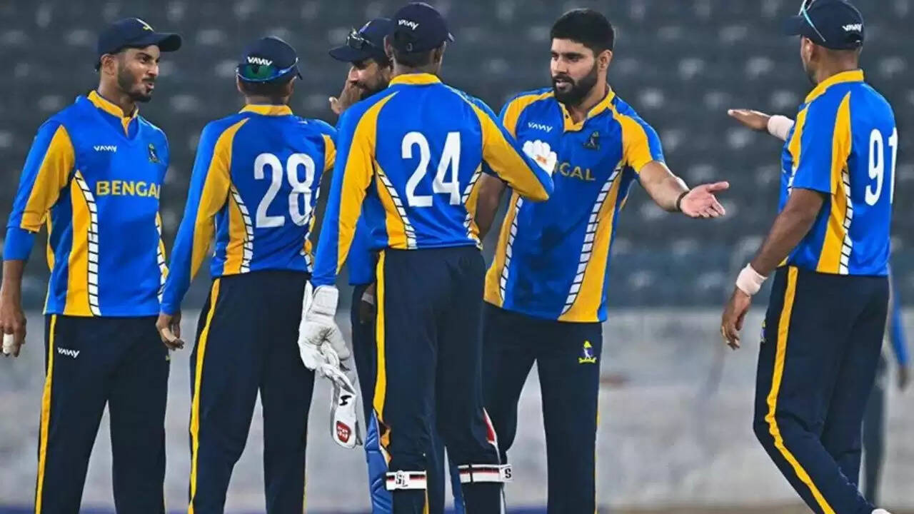 Mohammed Shami and Abhimanyu Easwaran lead Bengal to victory over Services in the Syed Mushtaq Ali Trophy.