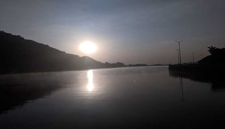 Fluctuations in temperature, minimum temperature at 10.4 degrees