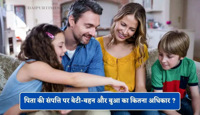 पिता की संपत्ति पर बेटी-बहन और बुआ का कितना अधिकार ? जाने कोर्ट के नियम&nbsp;