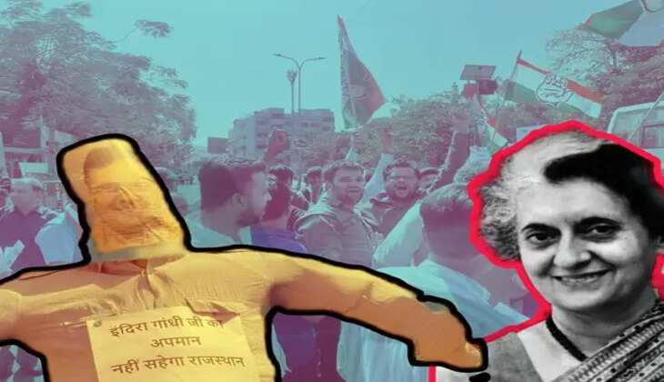 Indra Gandhi Protest
