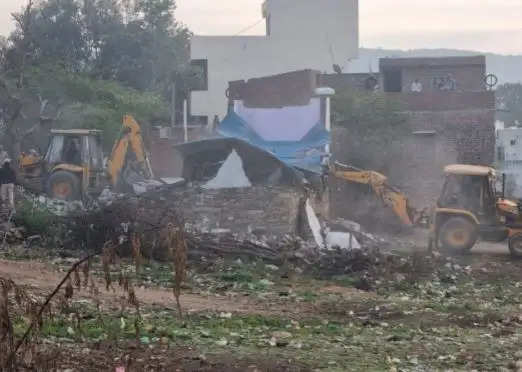 encroachment removed by UDA