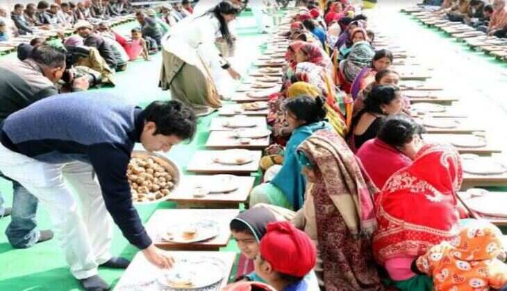 मकर संक्राति पर विशाल भंडारा