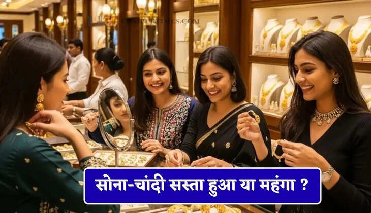 सोना-चांदी सस्ता हुआ या महंगा ? जाने सभी शहरों के ताजा भाव