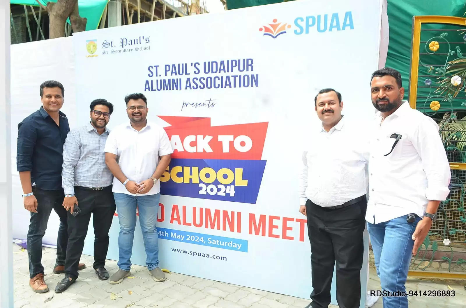 Pic Uploaded St Pauls Grand Alumni Meet 2024 Students from across 70 years participated in the event that took place on Saturday 4 May at St Pauls Udaipur, Back to School (6)