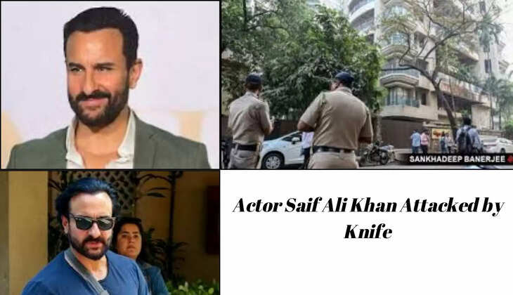 Saif Ali Khan Attacked by Knife