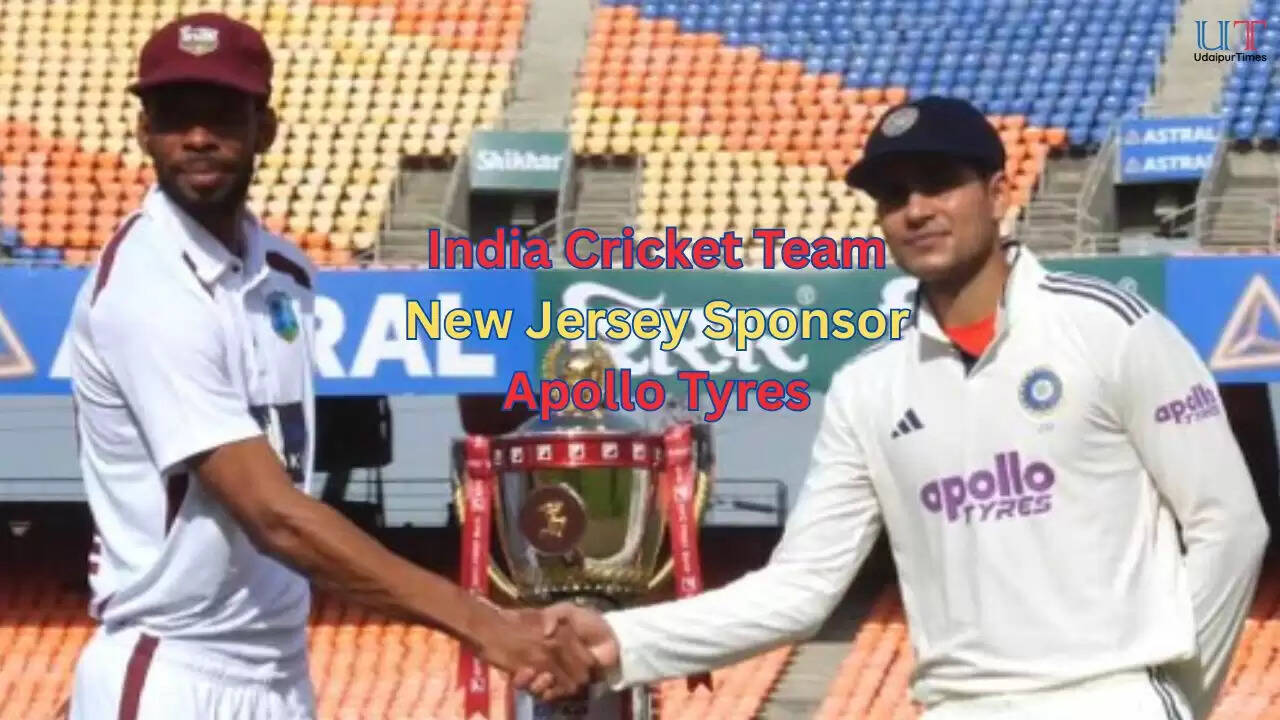 “India Cricket Team New Jersey Sponsor 2025 – Apollo Tyres”  “₹579 Crore Apollo Tyres Deal | India vs West Indies”  “New Era Begins for Indian Cricket”