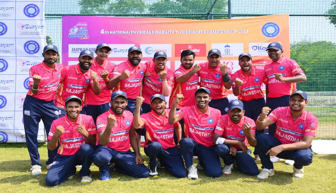 The teams representing Rajasthan, Karnataka, Mumbai&nbsp;and Maharashtra emerged as the winners in the&nbsp; Quarter Finals of the National Cricket Tournament for the Specially Abled, that took place at different venues across Udaipur. The&nbsp; 4th National&nbsp;Cricket Tournament for the Disabled is being organised jointly by&nbsp; Narayan Seva Sansthan and Differently Abled Cricket Council of India (DCCI)